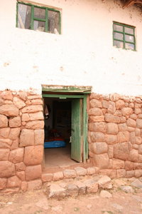 Les fondations du village sont incas