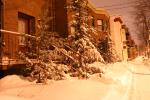 Tempête de neige sur Montréal